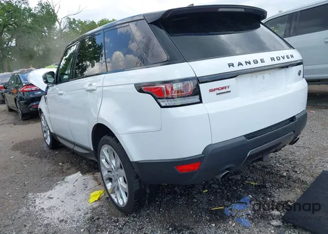 2017 Land Rover Range Rover Sport 5.0L V8 Supercharged/5.0L V8 Supercharged Dynamic z USA, uszkodzony, nr VIN SALWR2FE4HA148391